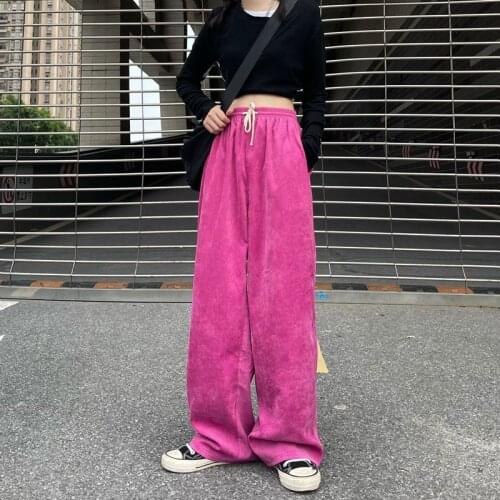 HKML Women's Corduroy Trousers