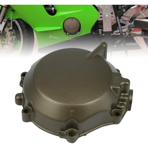Motorcycle Left Stator Engine Cover Crankcase For Kawasaki Ninja ZX12R ZX-12R 02-06 05 04