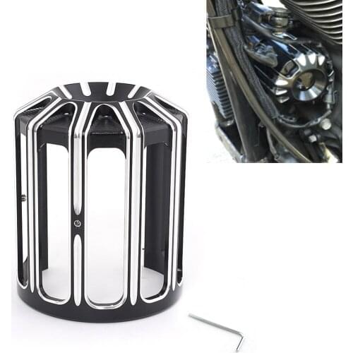 New Motorcycle Oil Filter Cover For Harley Sportster 883 1200 Dyna Touring Road King Ultra Softai Deluxe Dyna