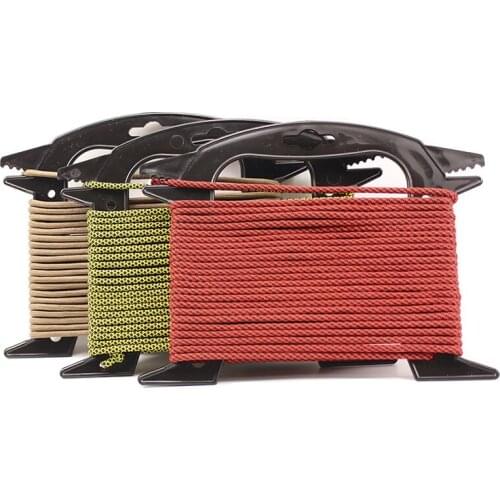 Outdoor Spool Tool With Tidys Holder Rope Parachutes Cord Winder Prevents Tangling FK88