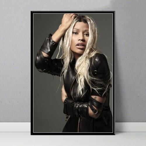 Nicki Minaj Rap Hip Hop Music Singer Canvas Painting Posters And Prints Picture On The Wall Vintage Poster Decorative Home Decor