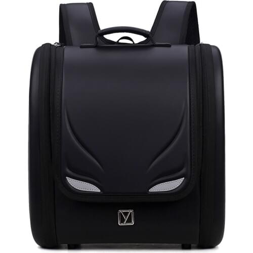 New School Bags for Boys Girls Japanese Style Randoseru Children Backpacks Kids Bag PU Leather Waterproof Orthopedic Backpack