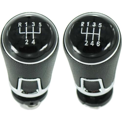 5 / 6 Speed Car Gear Stick Shift Knob For VW Polo 6R Sedan 2011 2012 2013 2014 2015 2016 2017 2018 New Gear Stick Shift Knob