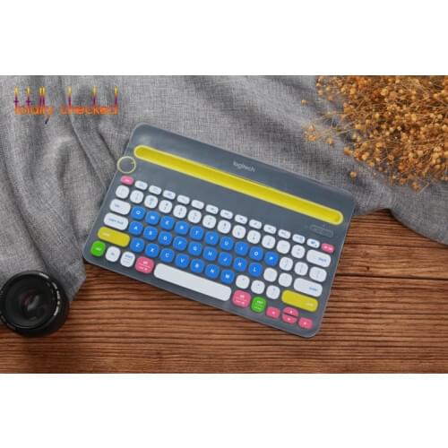 Silicone Dustproof Wireless Desktop keyboard Cover For Logitech K480 Bluetooth Multi-Device Keyboard Protector Dust skin film