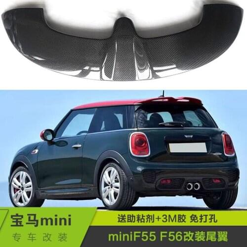 Spoiler For BMW Mini F55 F56 True Luster Carbon Fiber Rear Sports Accessories, Body Kit, Trunk Special Modification