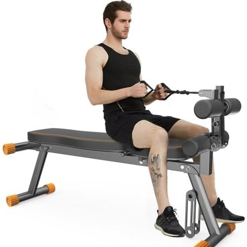 Gym Commercial Multifunctional Dumbbell Bench Professional Fitness Machine Height Adjustable Foldable Chair Press Dumbbell Bench