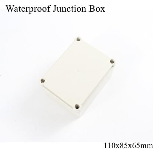 110x85x65mm Waterproof Plastic Enclosure Box Outdoor Cable Connection Wire Junction Electrical Project Case ABS IP65 110*85*65mm