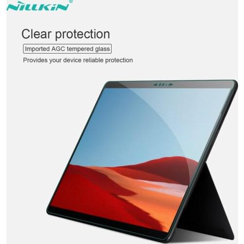 NILLKIN For Microsoft Surface GO / GO2 Screen Protector 9H+ 2.5D Anti-explosion Tempered Glass For Microsoft Surface Pro X