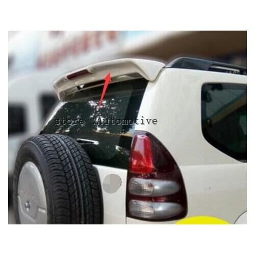 03-09 For Toyota Prado FJ120 Land Cruiser Unpaint Aero Wing Spoiler 2003 2004 2005 2006 2007 2008 2009