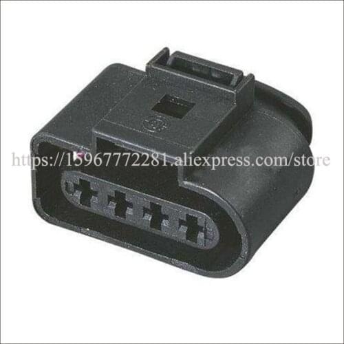 10SET 1J0973724 auto wire female male connector automotive plugs car terminal socket cable rubber 4Pin connector DJ7045-3.5-21