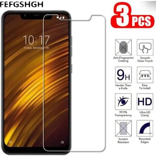 2.5D 9H Tempered Glass For Xiaomi Poco F1 Screen Protector Glass On The Xiaomi Pocophone F1 Global Version Protective Film Glass