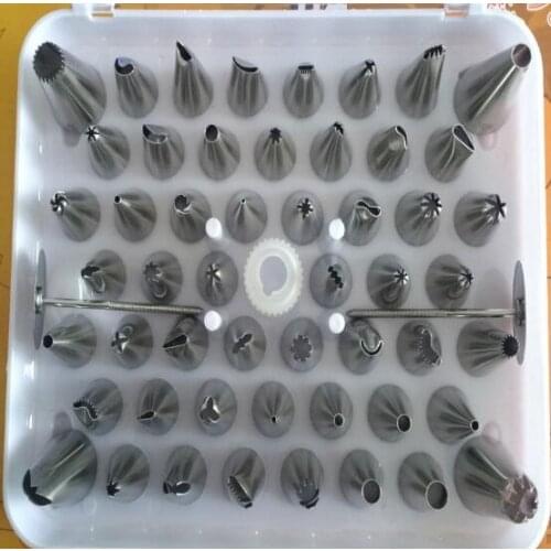 20Sets/lot Icing Piping Nozzles Tips 52PC/Set Icing Pen Cake Decorating Tools Nozzles Set Pastry Baking Tool DIY Wholesale