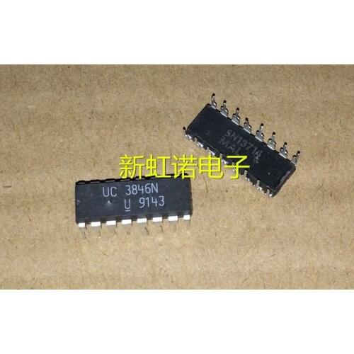 5Pcs/Lot New Power Management Chip UC3846N UC3846N KA3846 DIP-16 Integrated circuit IC Good Quality In Stock