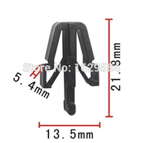 500 pcs Black Nylon Fit Auto car Grill Clip Retainer 90467-13011, MB153825, 8942180270, B092-50-715