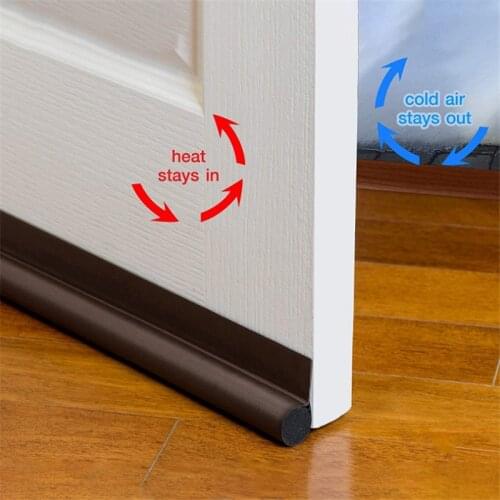 95cm Stopper Dust Flexible Door Noise Bottom Draft Reduction Sound Weatherstrip Window Sealing Blocker Strip Proof Sealer Under