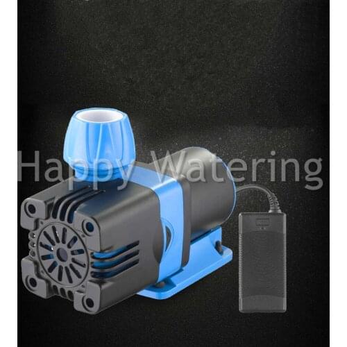 Efficient 55W 24V Submersible Water Pump 6000L/H Flow Max Solar Water Pump Amphibious+ AC Adapter