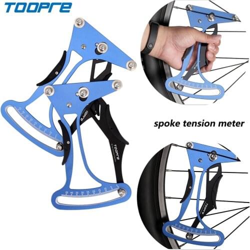 Bicycle CNC hollow design Spoke Tension Meter Tool Wheel Spokes Builders Repair Tool Checker Indicator Accurate Bike Accessories