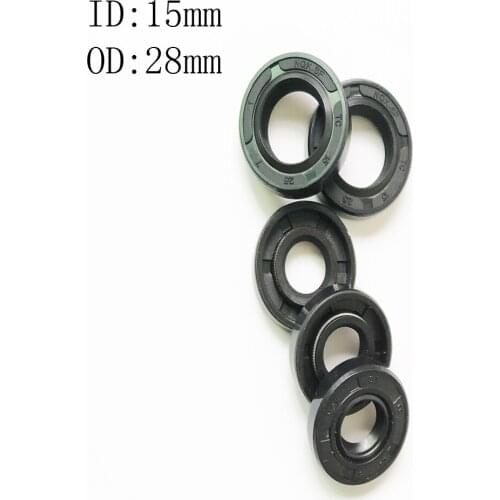1PCS 15X28X4 15X28X4.5 15X28X5 15X28X6 15X28X7 15X28X8 15X28X9MMNBR Shaft Skeleton Oil Seal TC Nitrile Rubber Ring Gasket