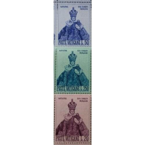 A32 3PCS vatican, 1968， Post Stamps Postage Collection