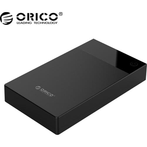 ORICO 3599U3 3.5-Inch Portable Hard-Drive Enclosure with 12W1A Built-in Power SATA to USB 3.0 Supply Up to 16TB Support UASP Box