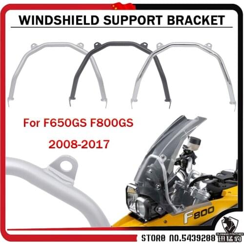 F650GS F800GS Windshield Support WindScreen Bracket Airflow Mounting for BMW F 650 GS F 800 GS 2008-2017 2016 2015 2014 2013