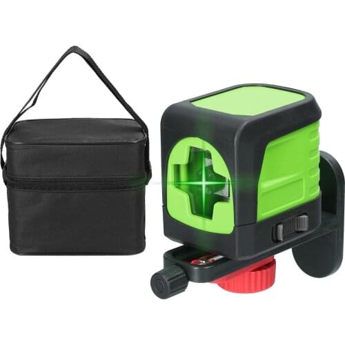 2 Green Lines Laser Level Vertical Lines 4° Self-leveling Tool for Ceramic Tile Laying Door Window Partition Install Decoration