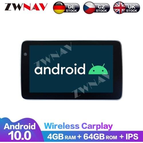 Navigation Android 10 8 Core 64G Stereo Multimedia DVD Player Audio Radio Carplay Car For Mercedes Benz C GLC V CLS 2014-2017