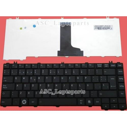 New Spanish Teclado Keyboard For Toshiba Satellite L600 L600D L605 L605D L630 L640 L640D L700 L705 L730 L735 L735D L730D Black