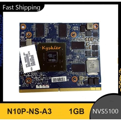 NVS 5100M NVS5100 1GB N10P-NS-A3 MXM III VGA Video Graphics Card for HP Elitebook 8540W 8540P Fully Tested