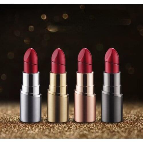 Personality Creative Open Flame Inflatable Lady Lipstick Lighter Gadgets for Women Smoking Accessories for Weed Gift for Women