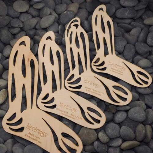 Personalized 2 pcs Sock Blocker in Plywood, laser cut knitting tool ,knitting gift idea