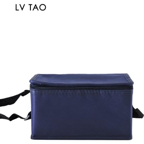 Portable Thermal Cooler Lunch Bag Food Fresh Bento Pouch School Office Picnic Sandwich Drink Cold Insulation Organizer