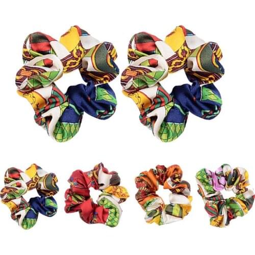 Womens Ethnic Style Innovative Hair Ring Hair Rope Good Elasticity Durable For Ponytails Decorative Hair 4 Styles Hot Sale 2019