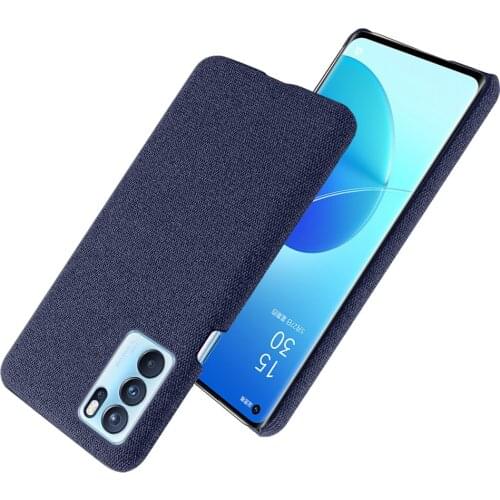 For OPPO Reno 6 5 Pro Plus 5Z A93 5G F19 K9 Funda Luxury Cloth Texture Fitted Case For Oppo Realme C21 8 X7 Pro Ultra V15 Q3i 5G