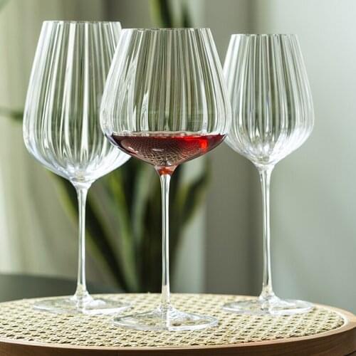 Nordic Crystal Glasses Luxury Household Goblet Creative Champagne Glass Wine Glasses Brandy Glasses Romantic Wedding Glasses