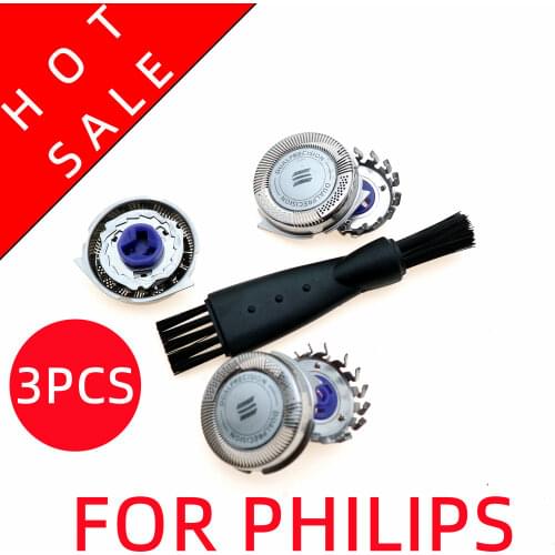 3Pcs Shaver Razor Blades Cut Cutters Heads Replacement For Philips HQ8 HQ6071 HQ8890 PT724 AT895 8880XL, HQ7380 HQ7100 HQ7120