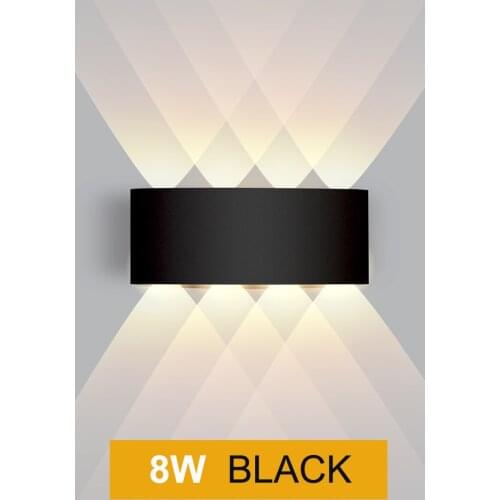 8W LED Wall Lamp Corridor Lighting Indoor Bedside Lighting Luminaria Bedroom Living Room Stairs Wall Light Corridor Lights