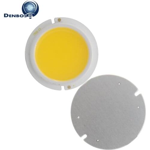 10PCS thicken round 43mm LED COB Light Source for spotlight bulb lamp Module genesis chip 3W 5W 7W 9W Warm Nature White COB LED