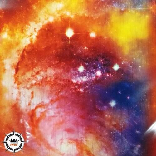 WDF9033 Width0.5M Length 20M Hydrographics The stars Water Transfer Printing Film Hydrographic Film