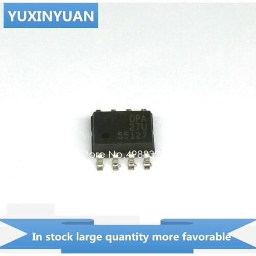 YUXINYUAN 10PCS/LOT OPA27U OPA27 OPA 27U PA27U A27U SOP8 in stock in stock