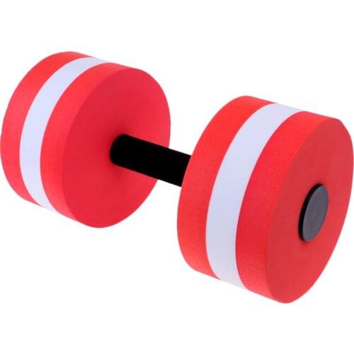 1 Piece EVA Foam Water Aerobics Aquatic Dumbbell EVA Foam Barbell Pool Workout Exercise Tool Swimming Pool Spa Fitness Equipment