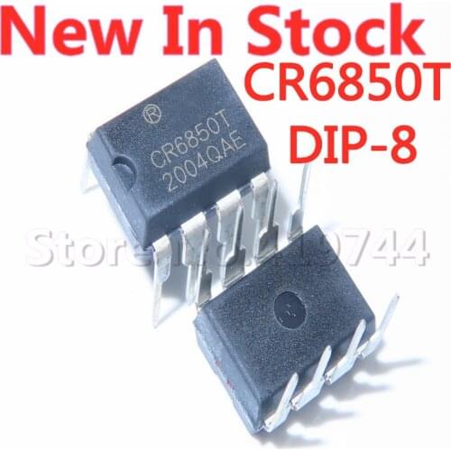 5PCS/LOT 100% Quality CR6850 CR6850T DIP-8 offline switching power supply IC In Stock New Original