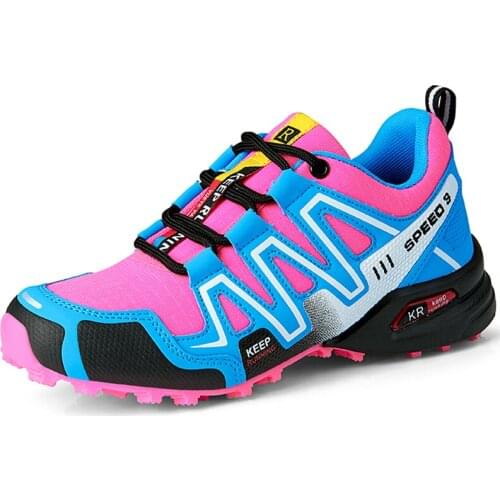 Brand Women Hiking Shoes Superstar Sneakers Outdoor Female Sport Shoe Camping Moutain Trekking Travel Speed Run Womens Boots 42