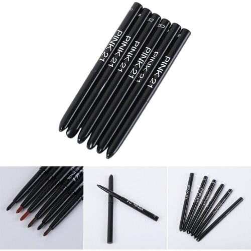 Auto Rotating Eyebrow Pencil Round Tip Design Waterproof Sweat Proof not Easy to Decolorize Eyebrow Pencil Pen Tools for Girls