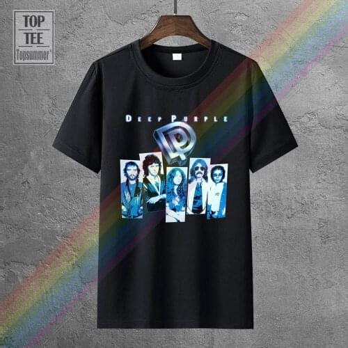 New Deep Purple Rock Band Legend Personels MenS Black T Shirt Size S 3Xl