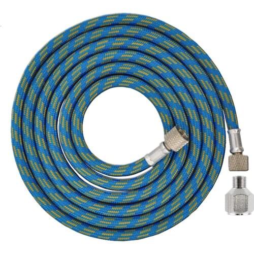 Practical Braided Airbrush Air Hose Adapter Fitting Coupling Connect Compressor