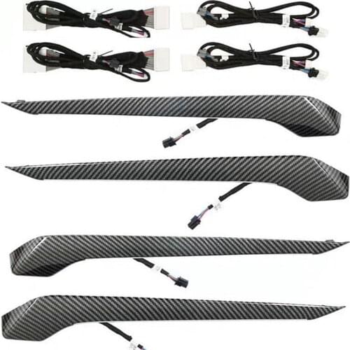 Four Door Panel LED Atmosphere Light Blue/64 Colors For Toyota RAV4 Wildlander 2020