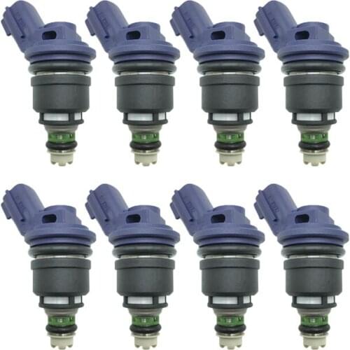 8pcs 16600-67U01 16600-21U01 Fuel injector for NISSAN 240SX 2.4L L4 1991~1998 # 1660067U01 1660021U01 16600-67U00