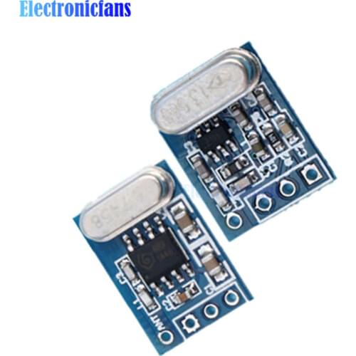 1Set 2Pcs 433MHZ Wireless Transmitter Receiver Board Module for arduino SYN115 SYN480R ASK/OOK Chip PCB