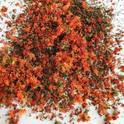 100g DIY Diorama Static Grass Terrain Powder Landscape Sponge Tufts For Grassland Layout Architectural Model Making Materials